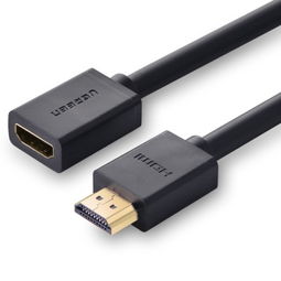 绿联10146 HDMI公对母延长线评测 高清信号稳定传输的实用配件